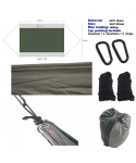 Summer Camping Ultralight Patchwork Nylon Parachute Cuddle Green Hammock Tree 2 Person Hammock